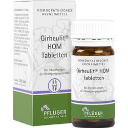 Eine Packung mit homöopathischen Tabletten zur Unterstützung des Bewegungsapparates.